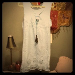 Baby blue summer dress